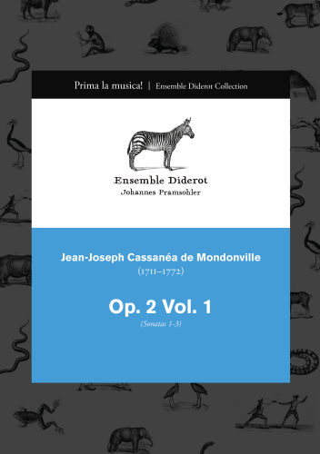 EDC014 Mondonville: Sonatas op. 2/1-3
