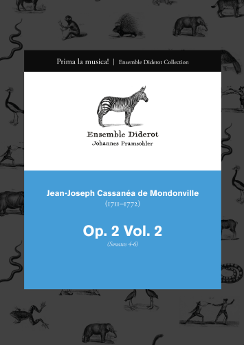 EDC015 Mondonville: Three sonatas, op. 2/4-6