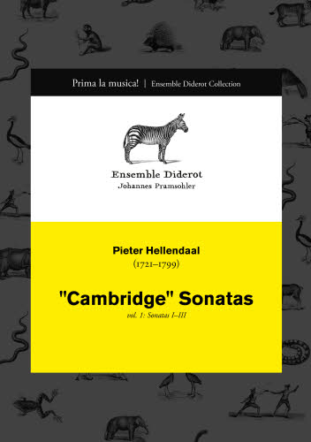 EDC009 Hellendaal: "Cambridge" sonatas, vol. 1