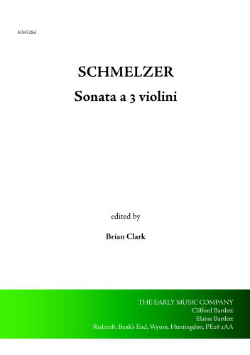 KM0328d Schmelzer: Sonata a 3 violini
