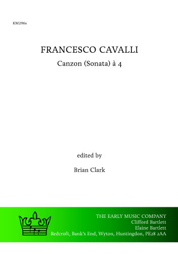 KM296s Cavalli: Canzon/Sonata à 4