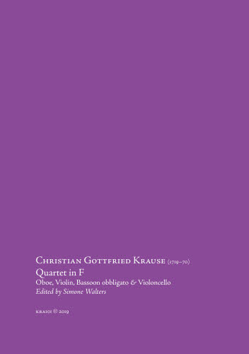 KRA101 Krause: Quartet in F