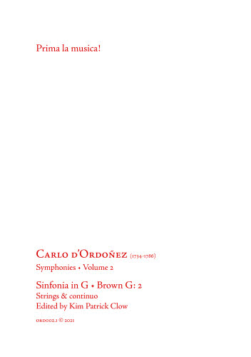 ORD002 Sinfonia Brown G: 2