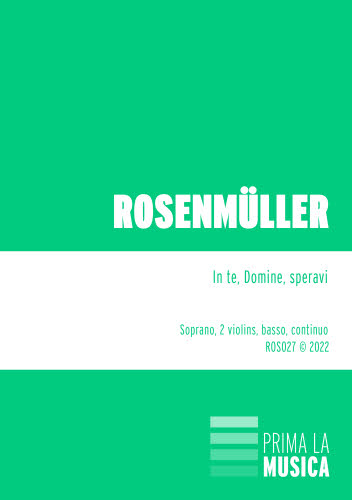 Rosenmüller: In te, Domine, speravi