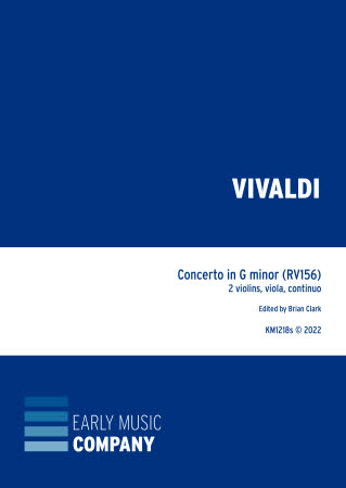 KM1218s Vivaldi: Concerto in G minor RV156